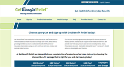 Desktop Screenshot of getbenefitrelief.com